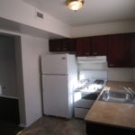 Kitchen and living room