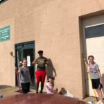 Painting the Finance Building